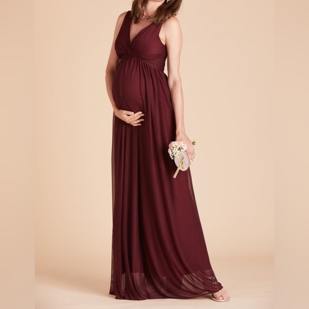 Birdy Grey Lianna Dress Mesh Cabernet NWT
